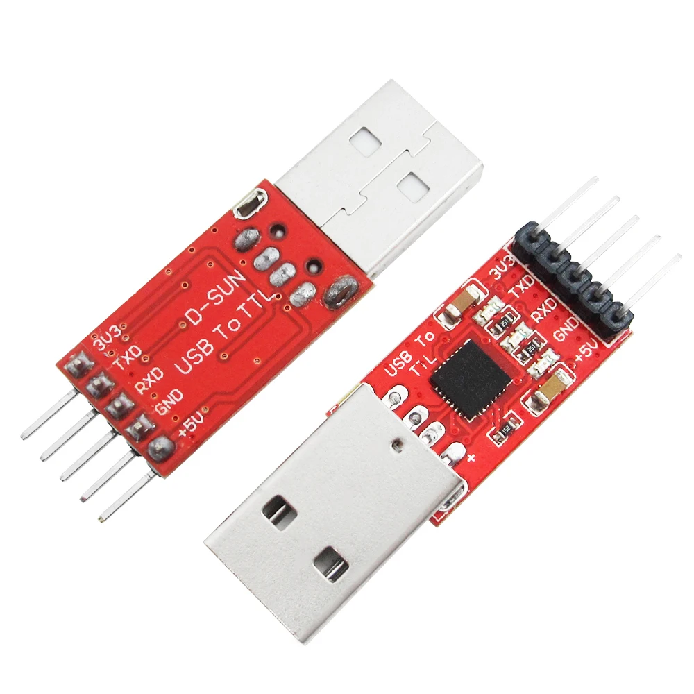 10 компл./лот Новый CP2102 Серийный конвертер USB 2 0 в TTL UART 5PIN модуль с Dupont line |