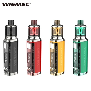 

Original Wismec SINUOUS V80 With Amor NSE Kit 3ml Tank Atomizer 80W SINUOUS V80 Box MOD Vape Electronic Cigarette Kits