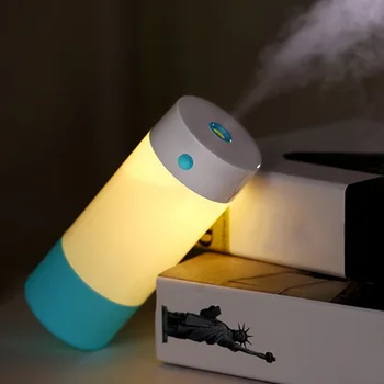 

Mini Car Cool Mist Humidifier, Car USB mini Portable desk Humidifier,Car humidifier Travel with Night Light, Automatic Shut-off