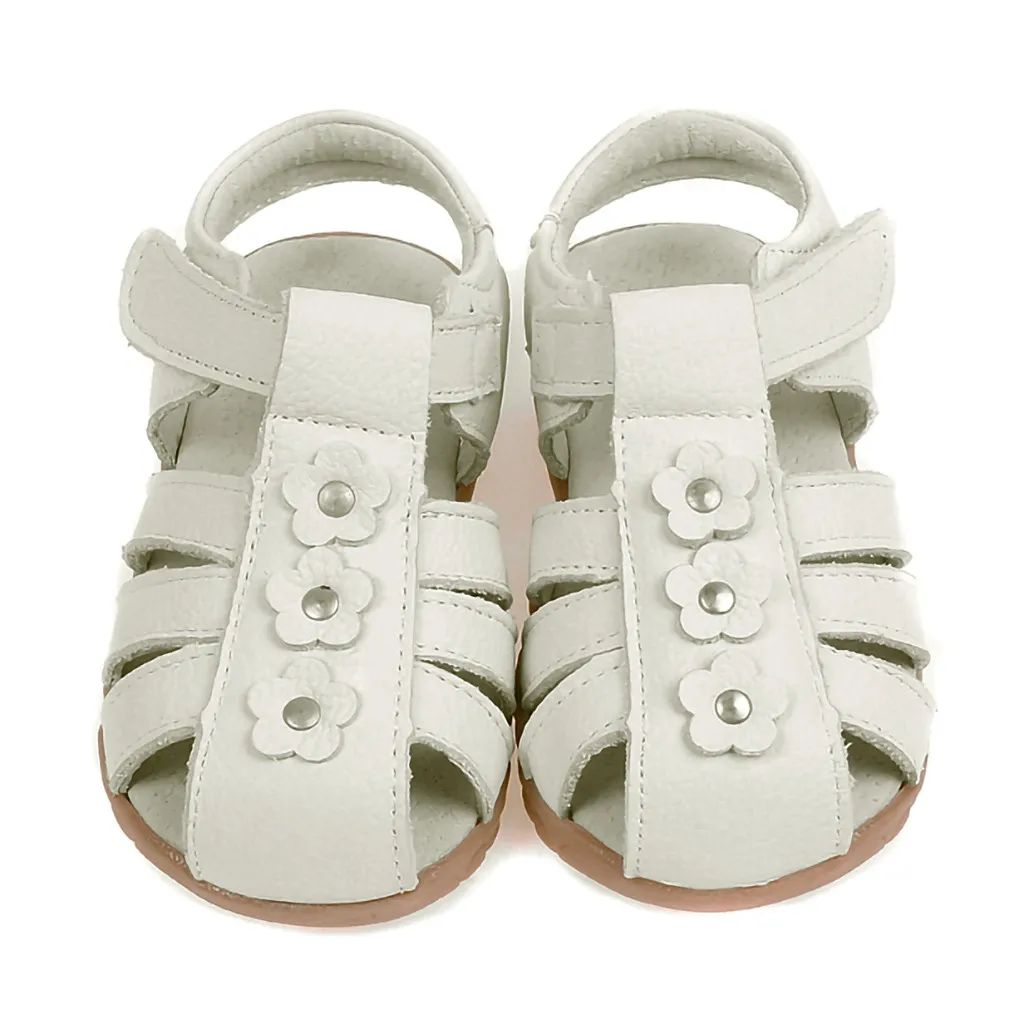 

New Style Baby 0-18 Month Baby Sandals Children's Girls Leather Sandals Summer Comfortable Breathable Casual Shoes #4