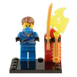 Один продажи JAY Phantom Ninja Kai Зейн с оружием Ллойд мастера Кружитцу Minifig собрать строительных блоков Детские игрушки, подарки