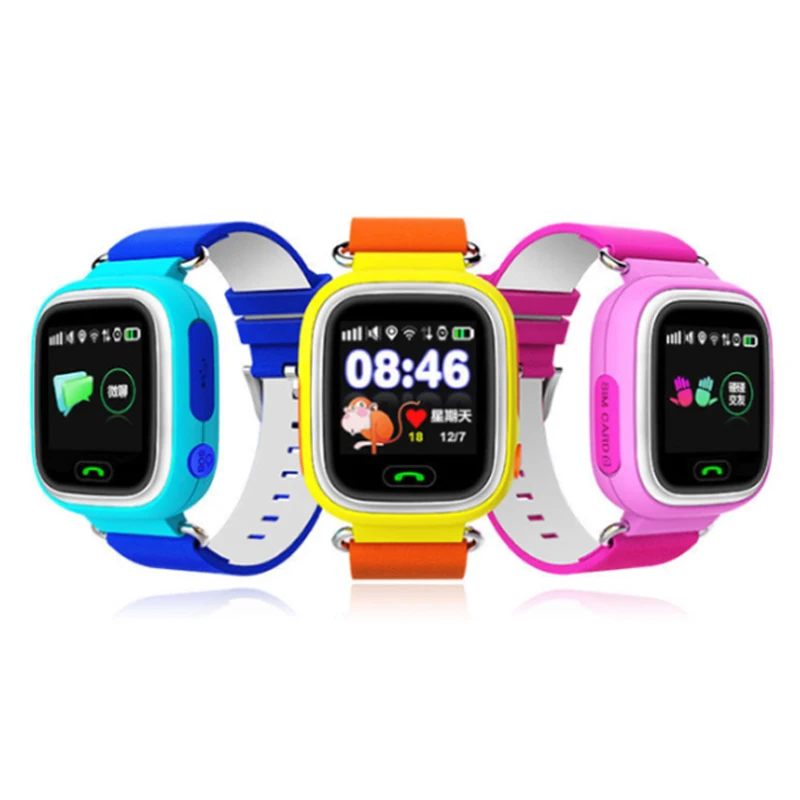 

Q90 GPS Children Watch Watch Phone Position Child Smart 1.22 inch Color Touch Screen WIFI SOS Smart Baby Watch Q50 q80 q60 Watch