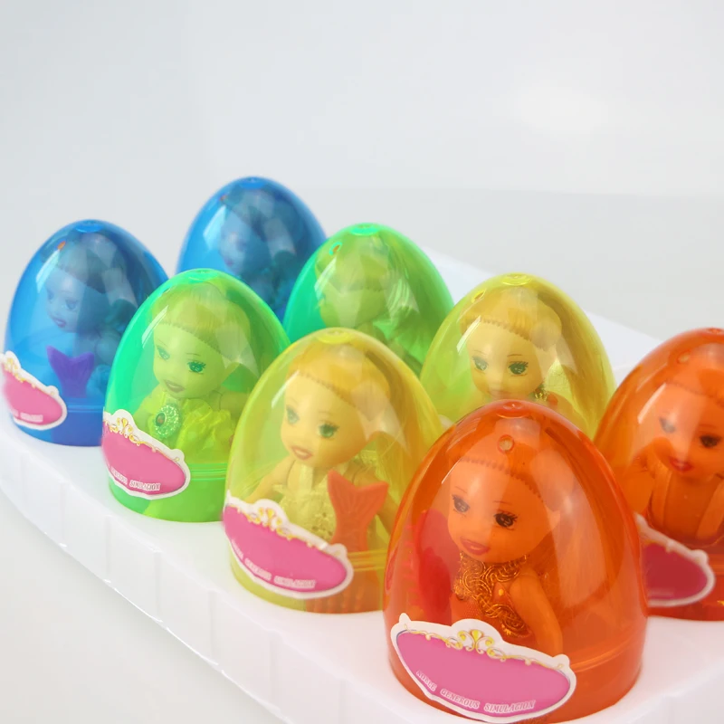 1 шт. детские игрушки принцесса детские куклы мини-кукла-сюрприз для девочек волшебное яйцо мяч игровой домик мультяшная фигурка Забавный подарок