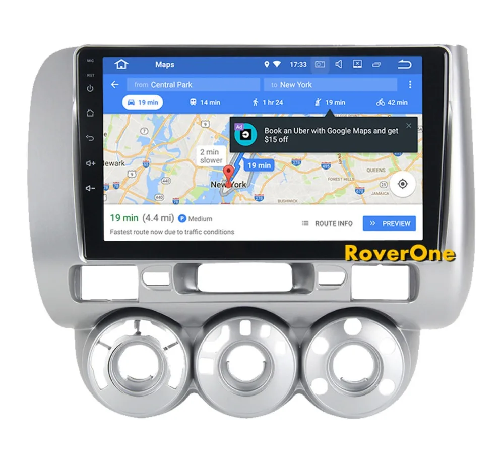 Top Octa Core Android 9.0 Car Multimedia Player For Honda Jazz Fit 2002 - 2008 Touchscreen Autoradio Bluetooth GPS Navigation Radio 4