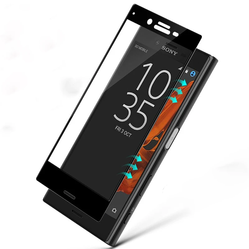 

Tempered Glass For Sony XZ Screen Protector Sony XA1 Plus XA Ultra XZ1 Compact XZS XA XC XZC Glass Full Cover Flim