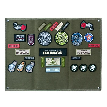 

OneTigris Tactical Patch Holder Board Patch Badges Folding Mat for All Morale Patches ID Patches Name Tapes