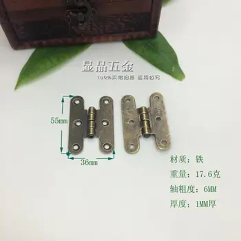 

20/ pack 55*36mm Small hinge Hinge Gallery drawer accessories Hardware Accessories Get screw wholesale