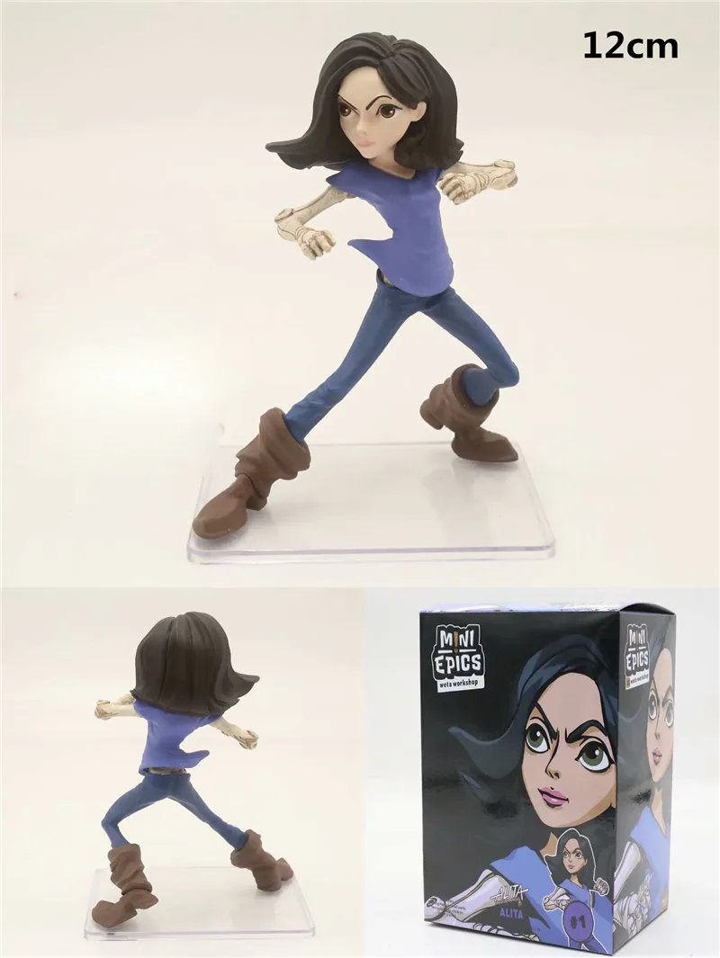 Anime Alita Fighting Angel DR.Ido Zapan PVC Action Figure Toy Figuras Dolls Brinquedos 12-18cm (3)