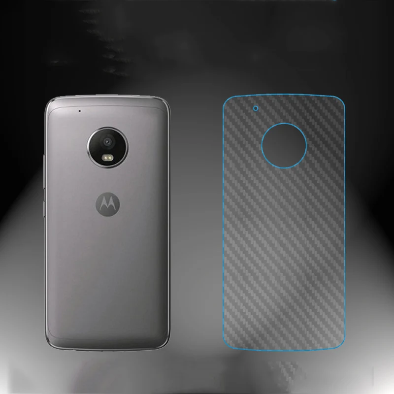 

3D Matte Rear Carbon Fiber Back Film Protective Guard For Motorola G5s G5 Plus G4 Play Z2 Play Moto C E4 Plus Screen Protector