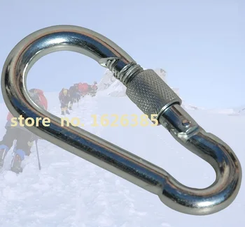 

10MM--12MM snap hook carabiner quick link hasp shackle lifting sling rigging hardware