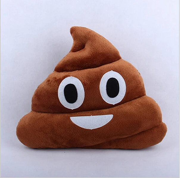 

1 Pc Cushion Emoji Pillow Gift Cute Shits Poop Stuffed Toy Doll Christmas Present Funny Plush Bolster Pillows Cushions