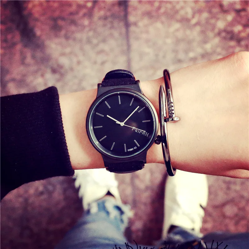 

Hot FEIFAN Sport Waterproof Army Military Quartz Rubber & Ribbon Band Watch Wristwatches for Men Women Boy OP001