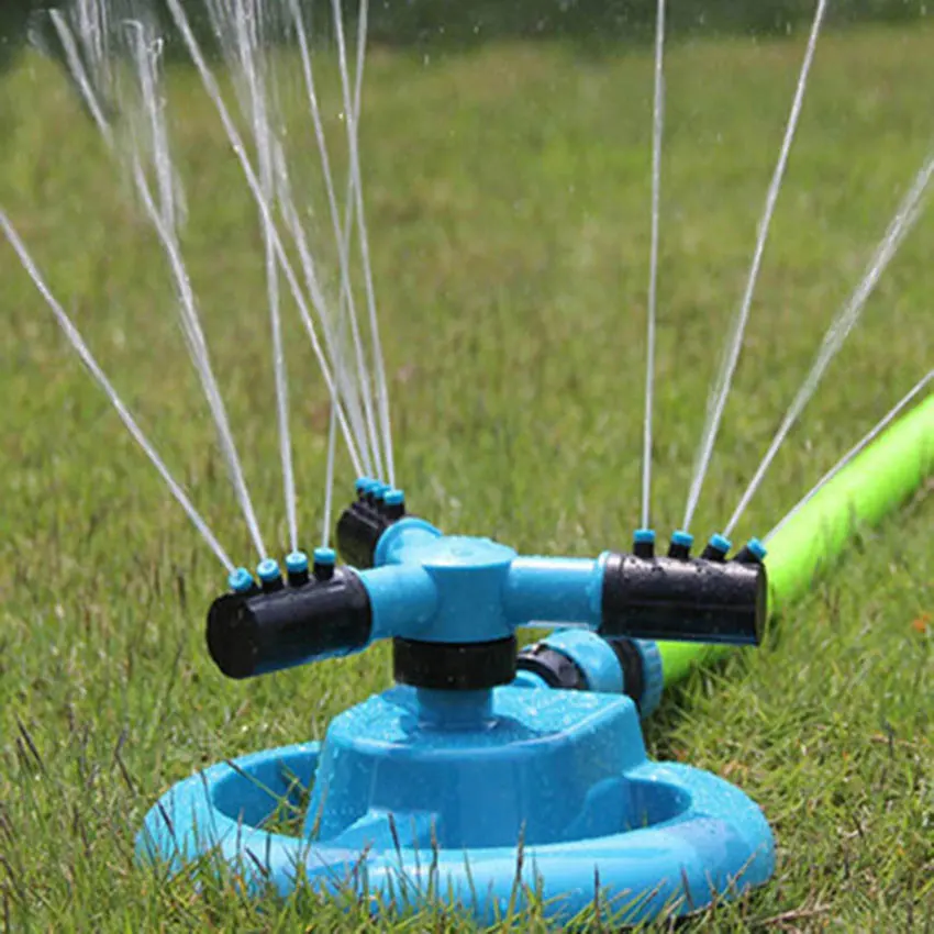 Garden Sprinklers Automatic watering Grass Lawn 360 Degree Circle Rotating Water Sprinkler 3