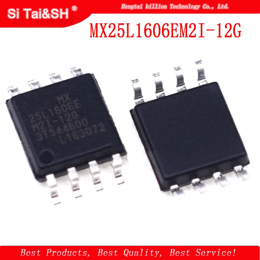 10pcs MX25L1606EM2I 12G 25L1606EM2I 12G MX25L1606EM2I MX25L1606E ...