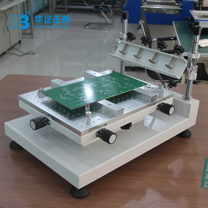  300*400mm pcb manuelle schablone paste drucker led lotpaste drucker maschine