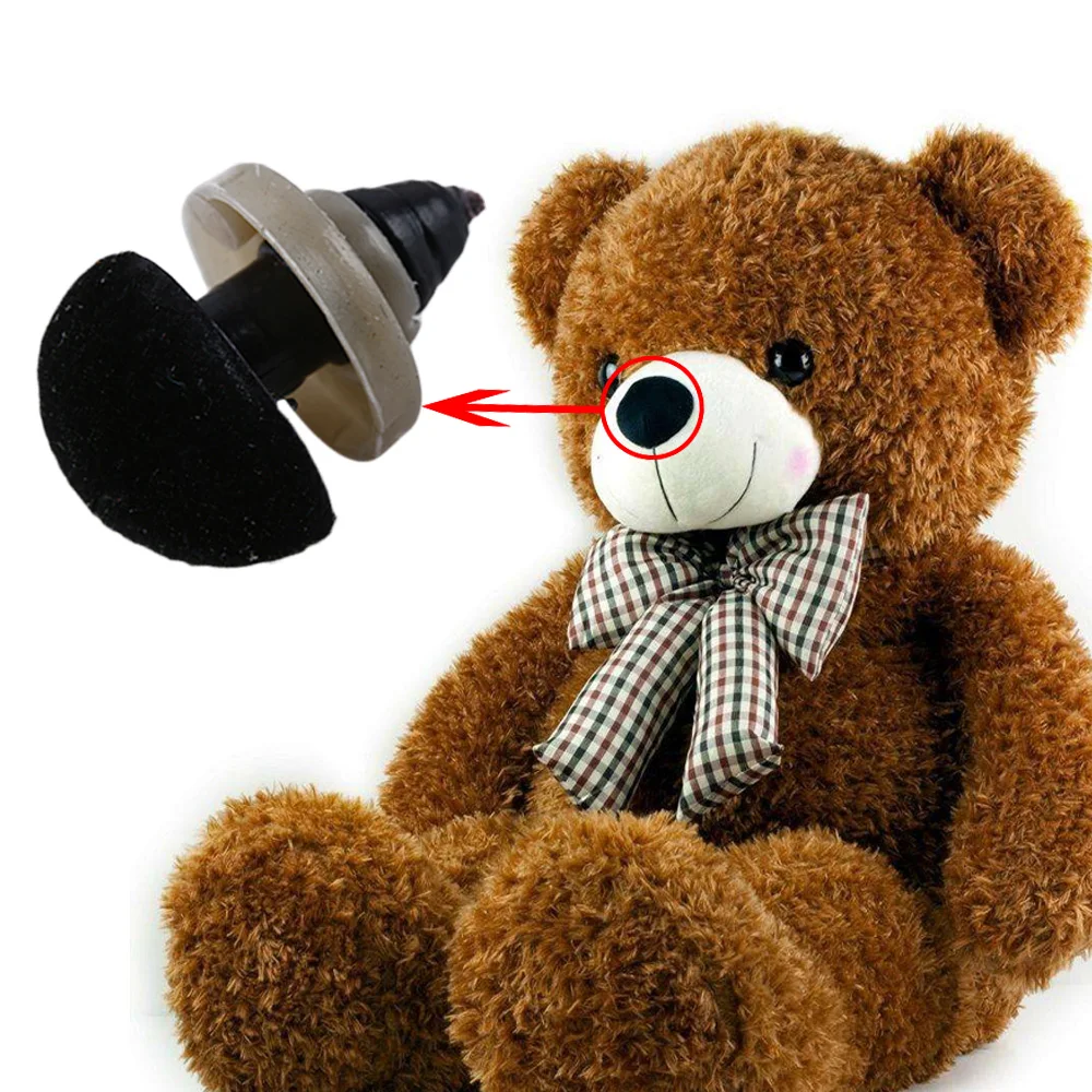 100pcs//bag Safety Noses For Bear Dog Doll Animal Crafts Kids DIYToyAccessories