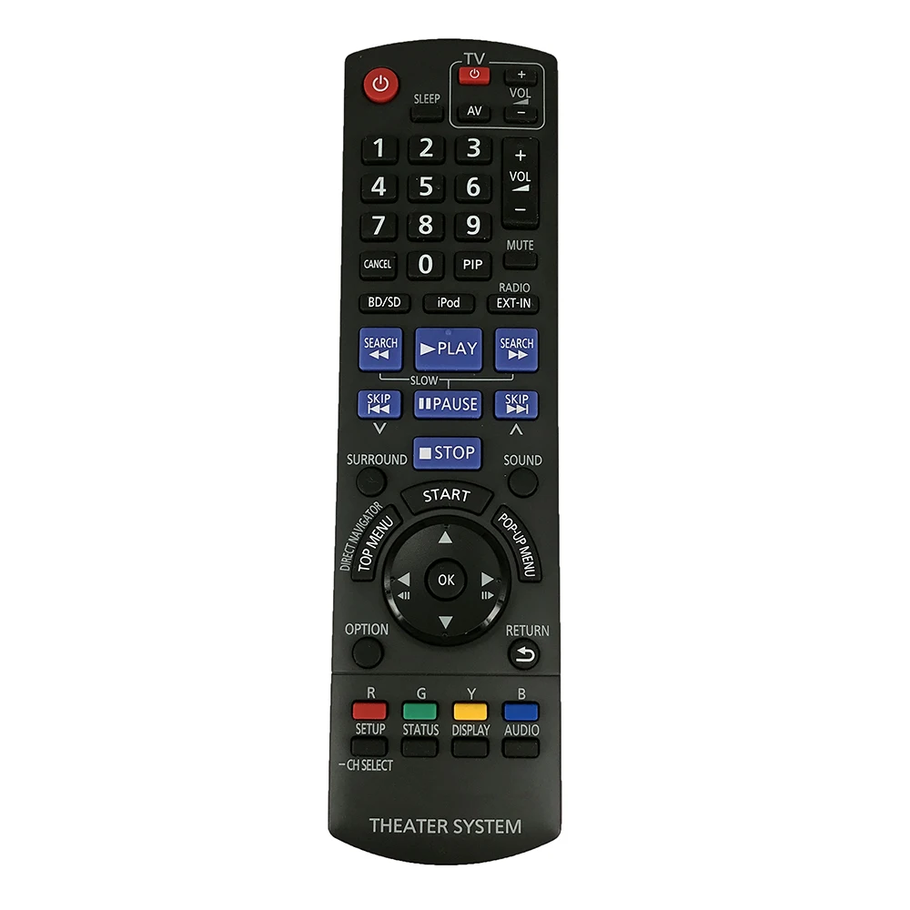 

New Original N2QAKB000075 remote control for panasonic home theater DVD system sc-btx 75 sc-btt196 N2QAYB000729 controller