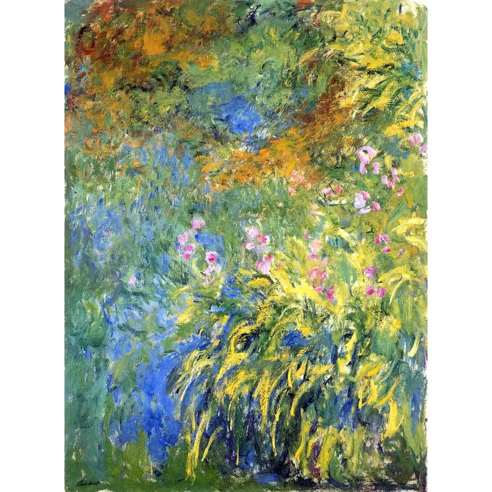 Ирисы клод моне картины