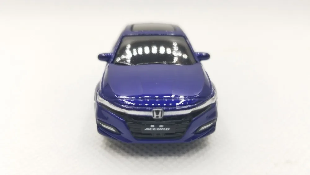 1: 64 литая под давлением модель для Honda Accord Спорт турбо синий сплав игрушечный автомобиль миниатюрные подарки