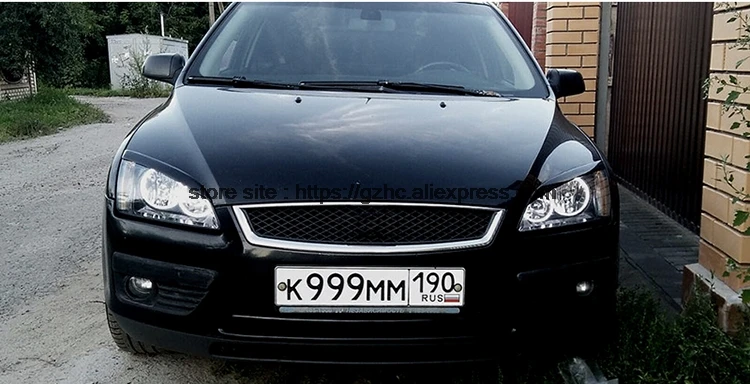 Для ford Mondeo MK3 2001 2003 2004 2005 2006 2007 ультра яркий дневной светильник DRL с холодным катодом(CCFL) Ангельские глазки демон глаза комплект Теплый Белый Halo Кольцо