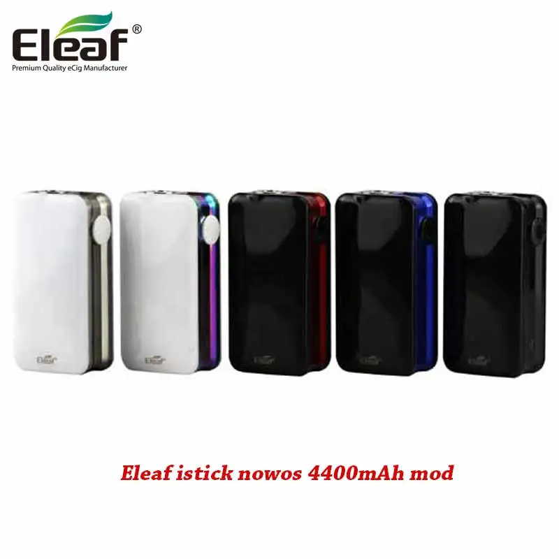 

100% Authentic E cigarette Eleaf istick nowos 80W Box Mod 4400mah Vape Battery Electronic Cigarette Mod Vs pico 75w Vape mod