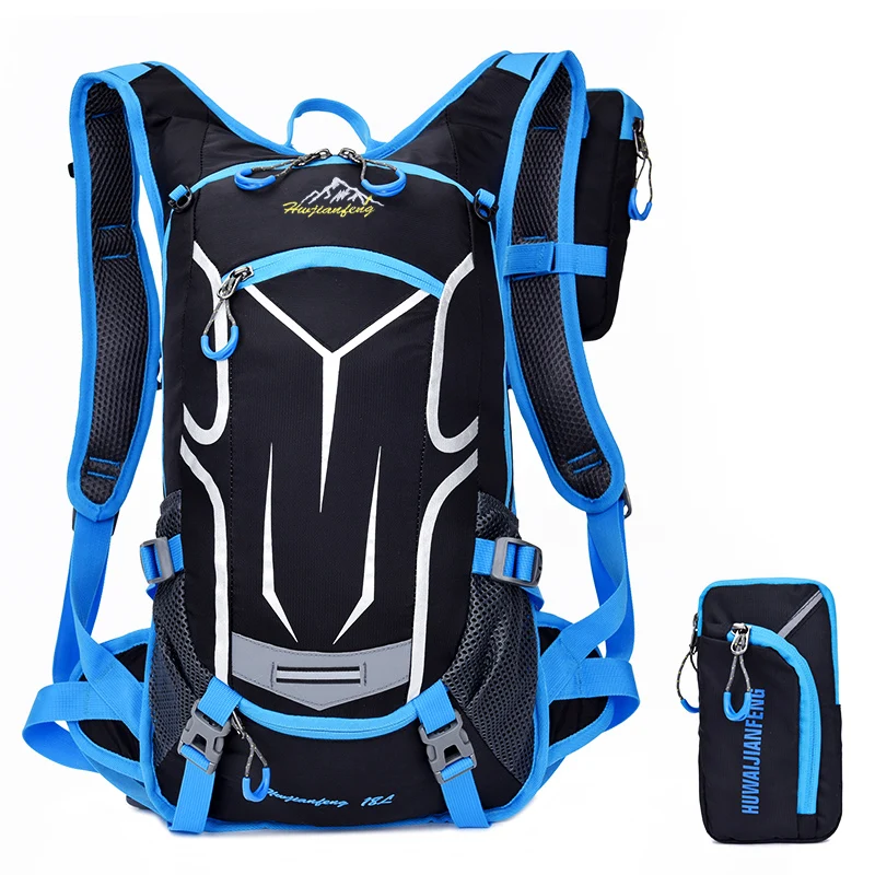 18L Nylon Waterproof Bicylce Bag Bike Outdoor enquipment Climbing Hiking Breathable Outdoor Cycling Backpack Riding Bicycle Bag 