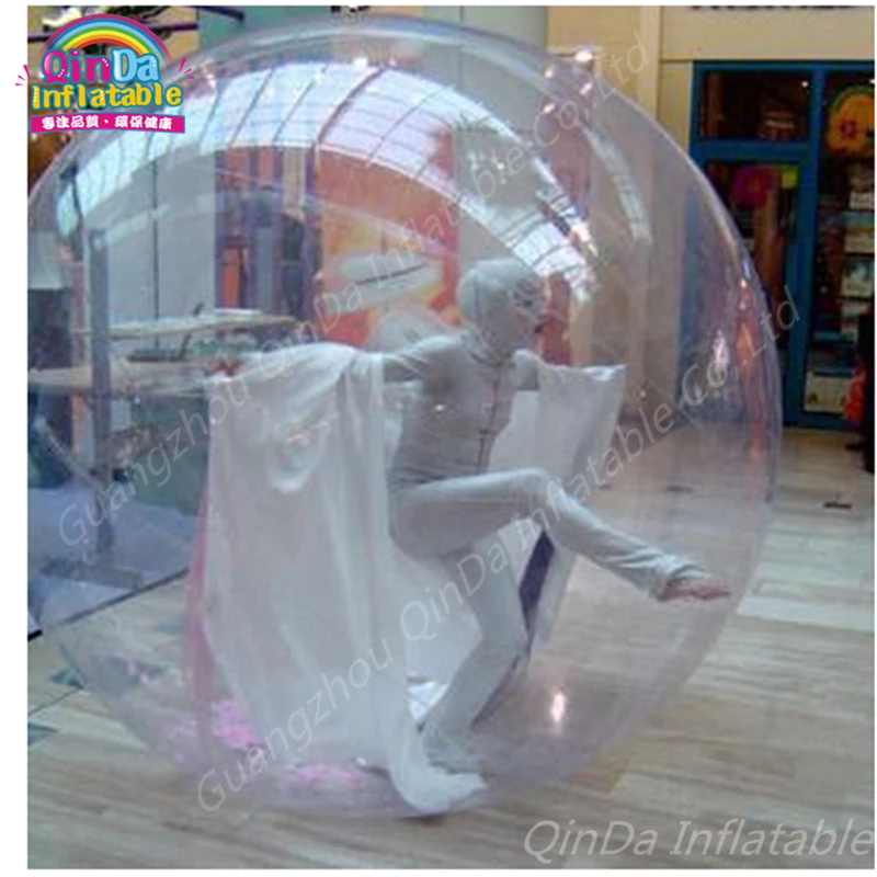 Inflatable Bubble Water Ball,Walk On Inflatable Swimming Pool Watering Ball Inflatable Toys,Pool Float Water Rolling Ball 4