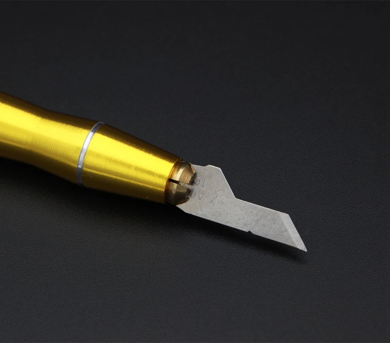 9314 Metal Scalpel Knife Kit Cutter Wood Engraving Craft with 14 pcs SK5 Blades Non-Slip Mobile Phone Repair Laptop PC DIY Hand Tools (2)