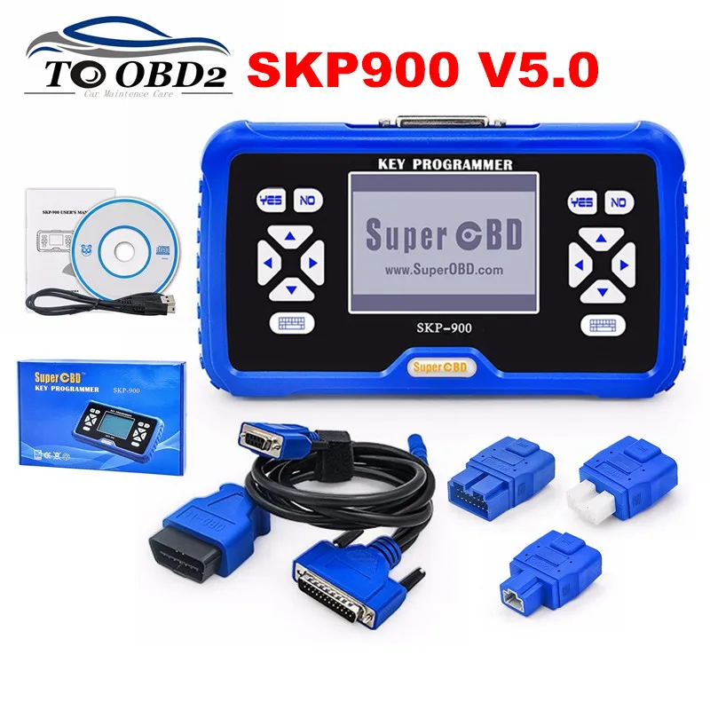 V5.0 SKP900 Key программист SuperOBD SKP 900 V5.0 Нет Жетоны ограниченной поддерживает большинство автомобилей обновление онлайн срок службы SKP900