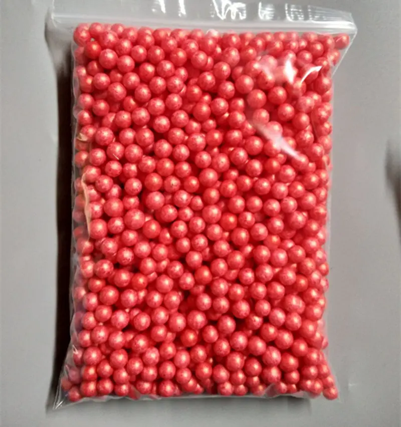 7-9 мм шарики из пенополистирола, бутылки, сделай сам, снежные, грязевые частицы, аксессуары, шарики из слизи, маленькие крошечные шарики из пенопласта для пенного наполнителя - Цвет: 7-9mm Red