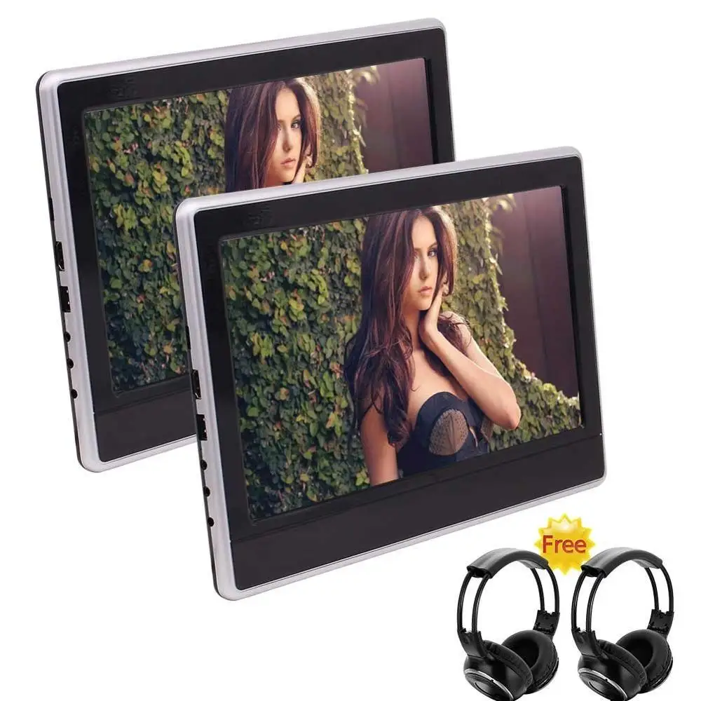 Eincar 11 6 'ƈ xtwin автомобильный dvd плеер для подголовника Сенсорный экран FM ИК