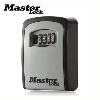 

Master Lock Key Safe Box Outdoor Wall Mount Combination Password Lock Hidden Keys Storage Box Security Safes For Home Office