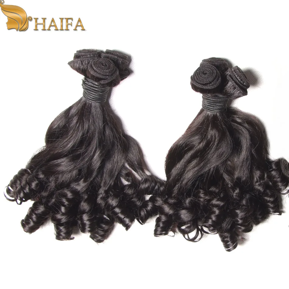 Malaysia bouncy curly hair weave bundles for sale rosa hair products malaysian Aunty Fummi hair Spiral Curl malaysia Fummi hair
