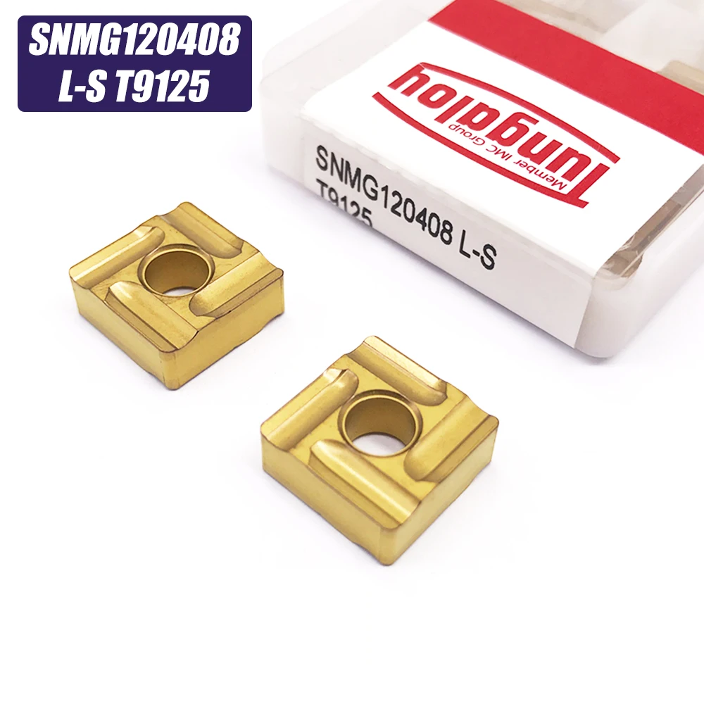 

10PCS SNMG120408 L S T9125 Tungaloy External Turning Tool Carbide insert CNC blade carbide insert Machining center