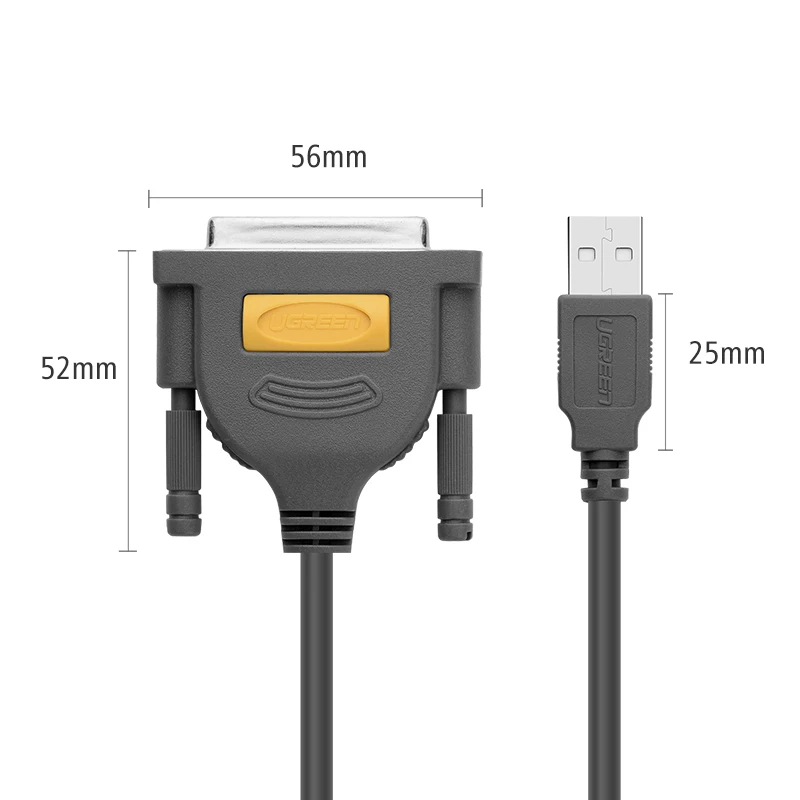 Usb 2.0 para Db25 Cn36 Paralelo Cabo de Impressora Lpt 25pin 36pin Computador Estendendo Cabo Ieee1284 - Imagem 5