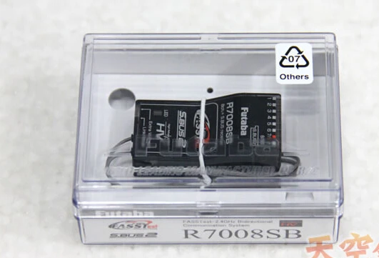 Futaba R7008SB 2.4GHz FASSTest 8+ Channel High-Voltage Receiver BOX