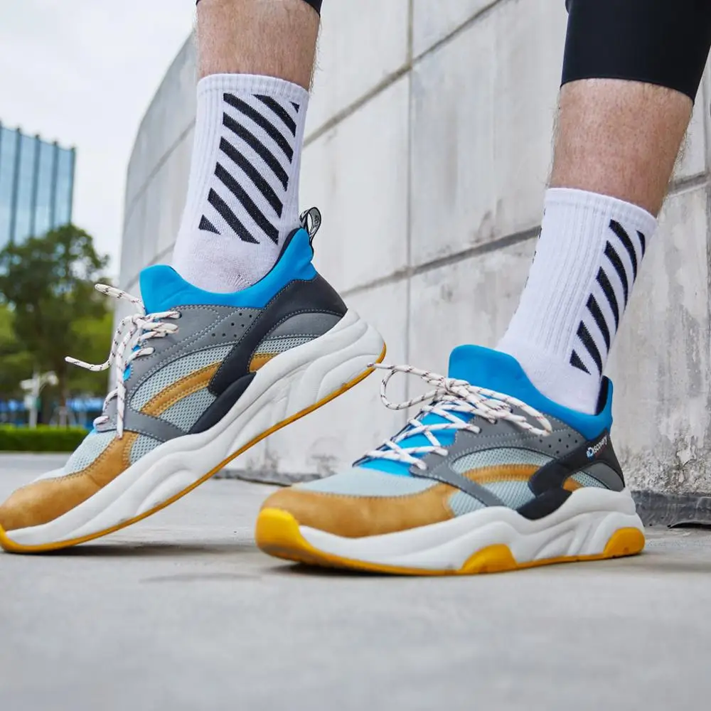 

2019 New Xiaomi Mijia discovery expedition Fashion running shoes with thick soles Comfortable wear resistant EVA cushioning
