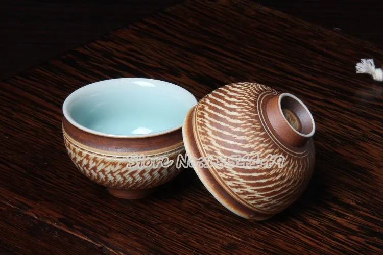 Подарочная посылка Китайский Longquan Celadon фарфор китайская гайвань чайные чашки для чая чаша керамическая 70 мл глазурь чашки для чайной церемонии кунг-фу фарфоровая чаша