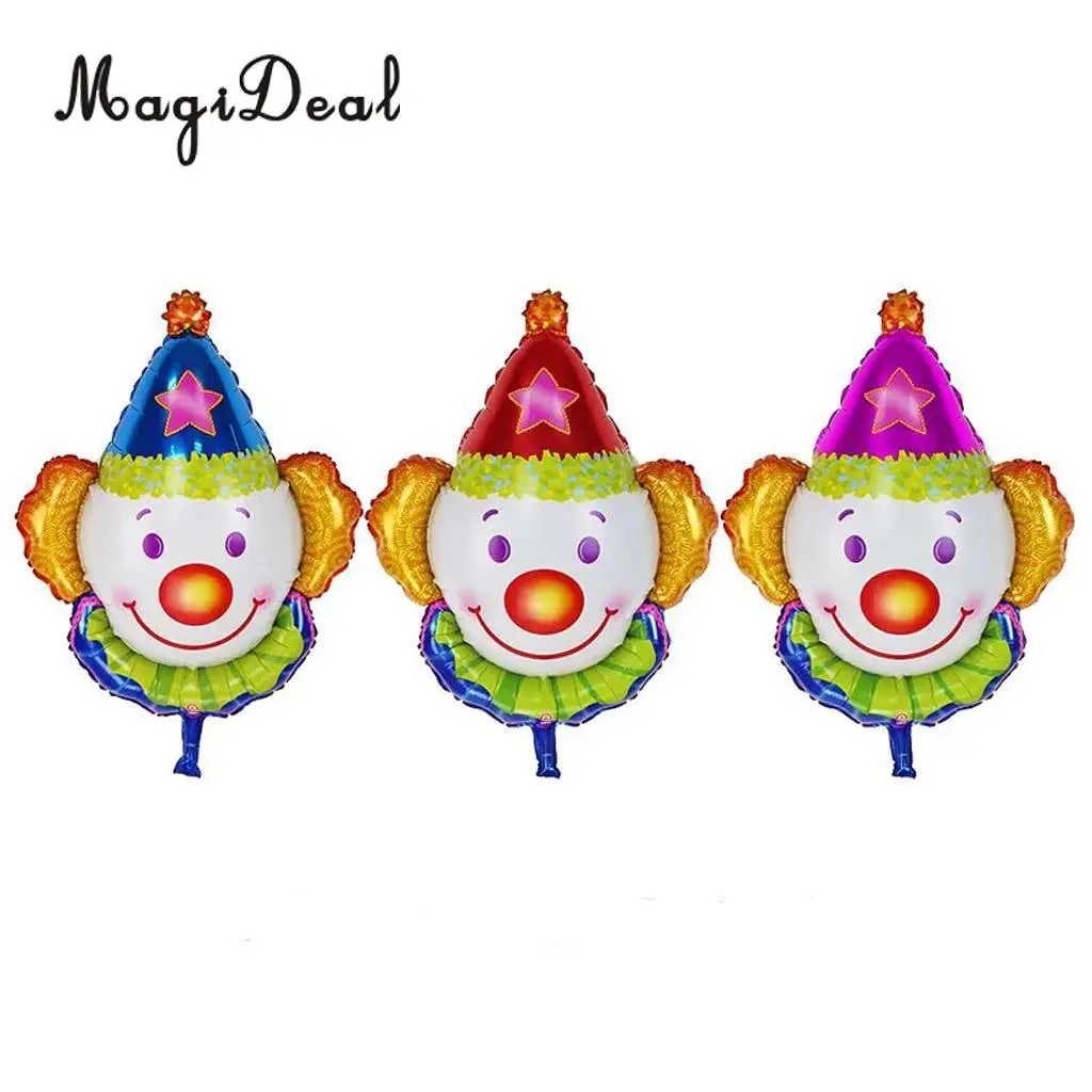 Забавные воздушные шары Juggles Super Clow из алюминиевой фольги вечерние цирковые
