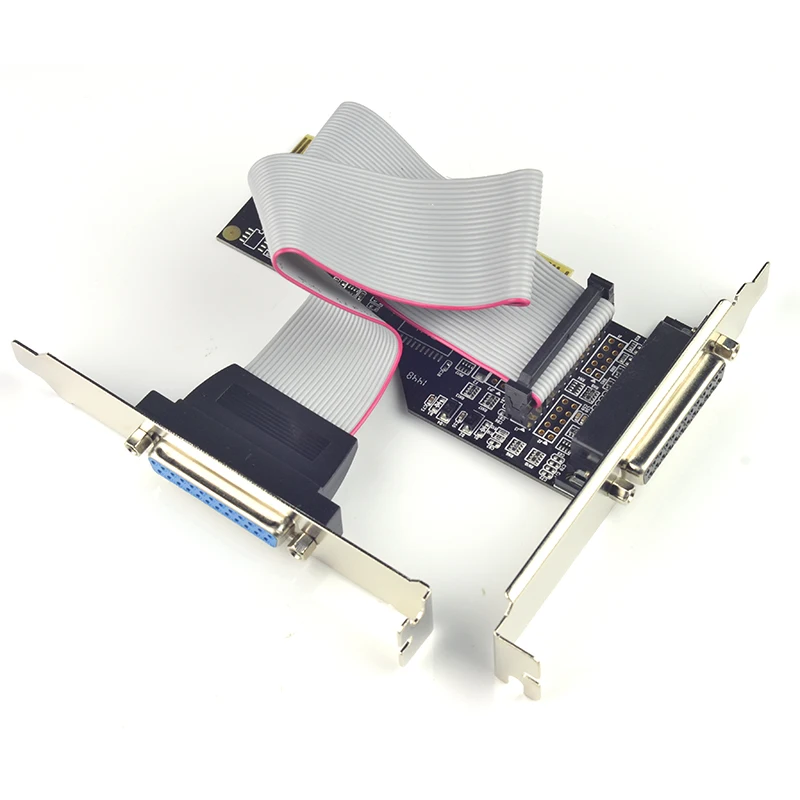 

PCI to 2 ports DB25 Printer Parallel Port Card Adapter Converter MosChip MCS9865