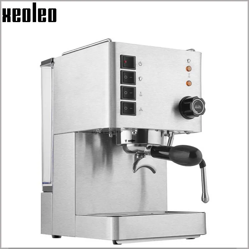 US $537.50 XEOLEO 15 Bar Coffee Maker Stainless Steel Hoursehold Coffee Machine 1350W Espresso Machine Full Automatic Espresso Coffee Maker