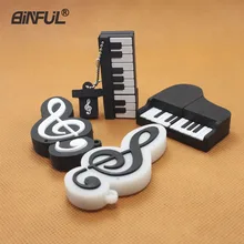 Музыкальный флеш-накопитель в форме пианино, USB флеш-накопитель, 4 ГБ, 8 ГБ, 16 ГБ, 32 ГБ, 64 ГБ, Музыкальный Usb накопитель, USB 2,0, флеш-накопитель, флеш-накопитель, u-диск
