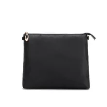 29cm Flat Organizer Bag design for Geometric Handbag Shopping Bag; Small Insert Bag with Zipper Pocket and Mesh Pockets Inside stylish geometric print and zipper design women s tote bag