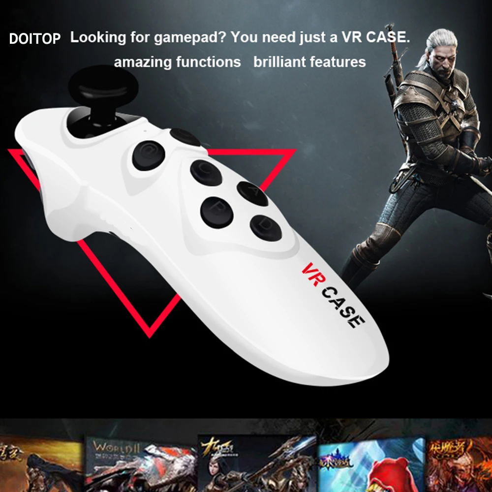 DOITOP Universal Portable BT Bluetooth Wireless Mouse Remote Control Joystick font b Gamepads b font for