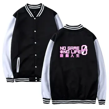 

NO GAME NO LIFE Fuuny Men Women Casual Jacket Baseball Uniform Asia Style
