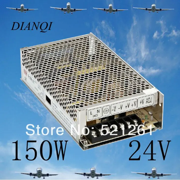 

power suply 150w 24V 6.5A ac to dc power supply unit ac dc converter S-150-24