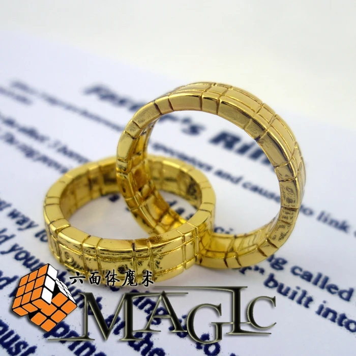 

Gold Himber Ring Cool Style Stage Close-Up ring Magic Tricks products - wholesale / free shipping