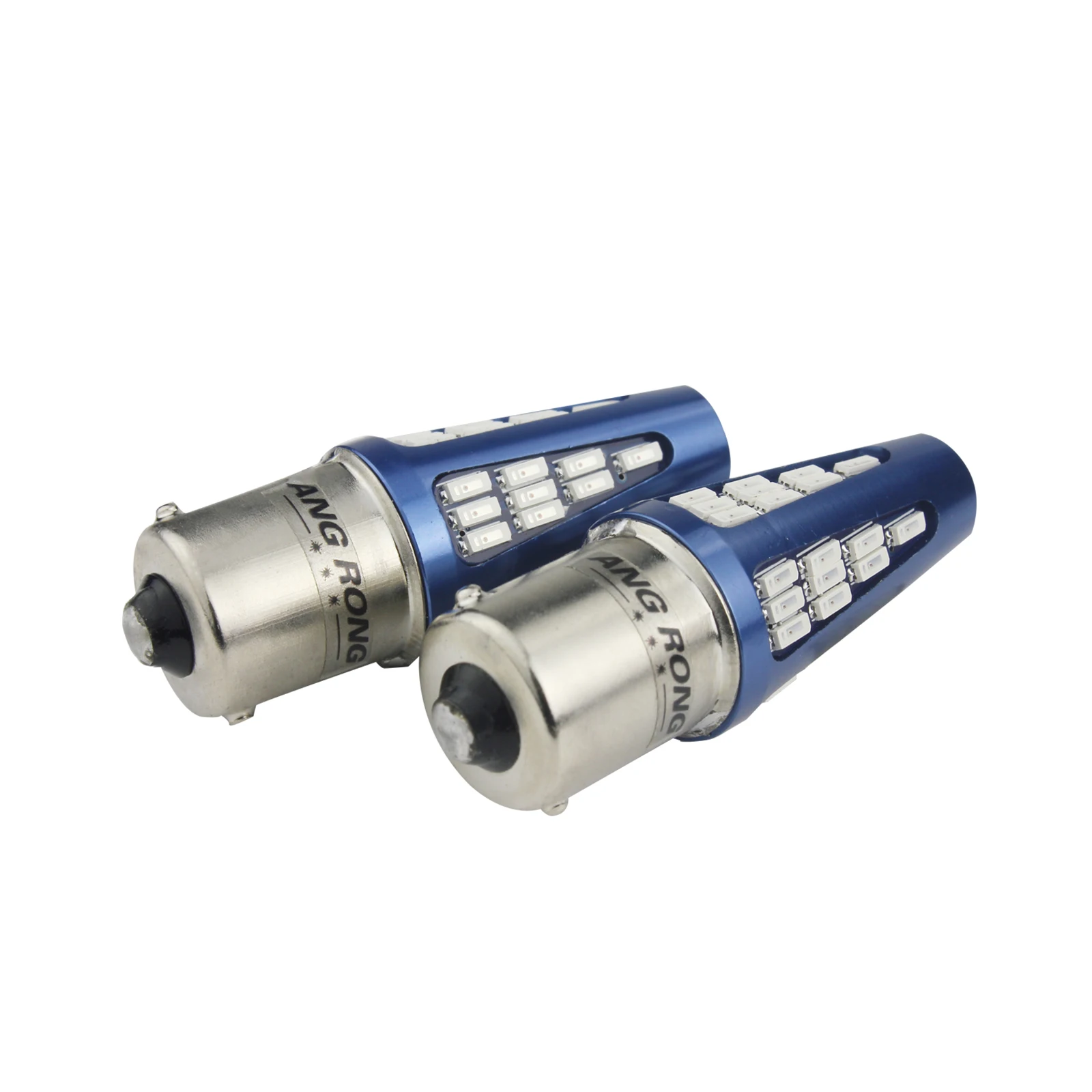 ANGRONG 2x48 SMD светодиодный 1156 BA15s R10W R5W красный стоп сигнал поворота автомобильная