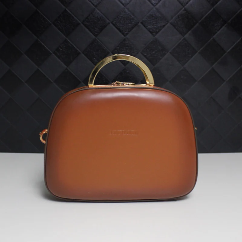 Женская сумка слинг из натуральной кожи с ремешком на плечо|genuine leather shoulder bag|shell