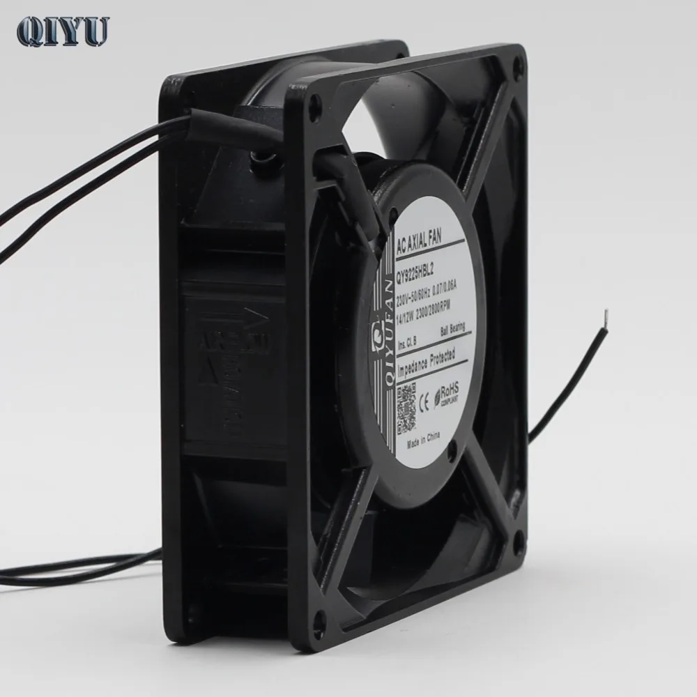 AC 220V 9 см осевой Вентилятор промышленный вентилятор QY9225HBL2 воздуходувка 92*92*25 мм
